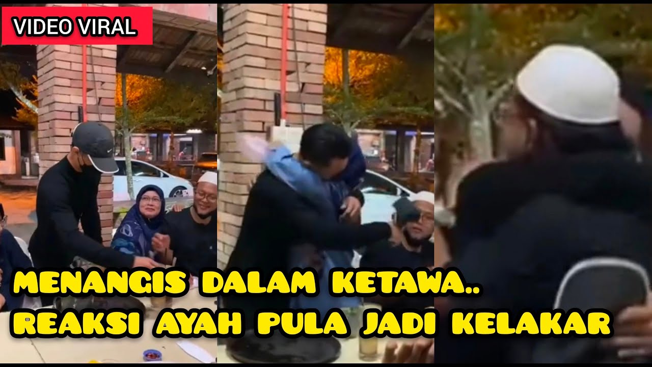 2 Tahun Tak Jumpa, Ibu Sebak Anak Ada Depan Mata..Tapi Reaksi Ayah Pula Buat Ramai Terhibur