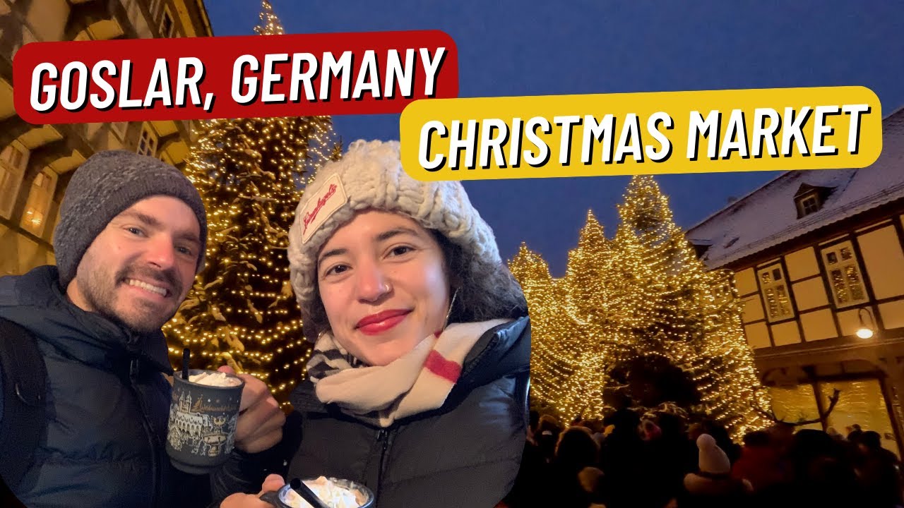 Beautiful German Christmas Market in Goslar, Germany  🇩🇪