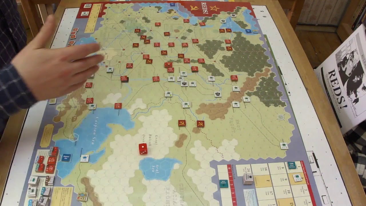 Первый взгляд на игру Reds! и обзор игрового хода