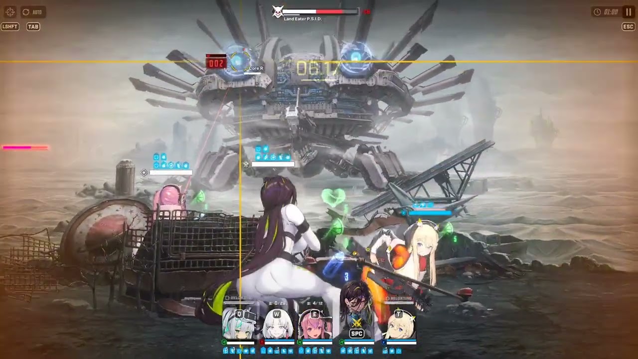 Goddess of Victory: Nikke  | Missilis Tower 150, Land Eater.