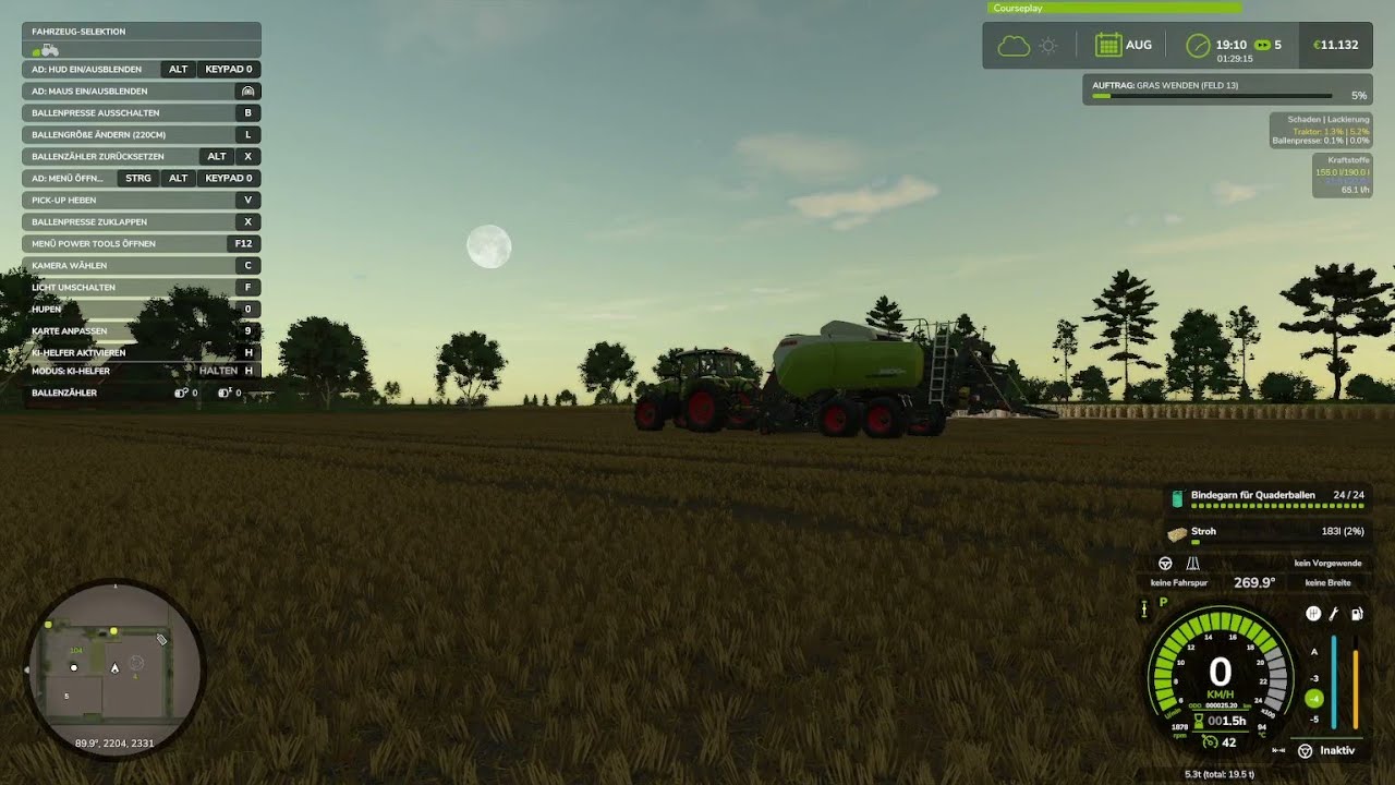 Landschafts Simulator 25 Deutsch, sch&ouml;n flei&szlig;ig