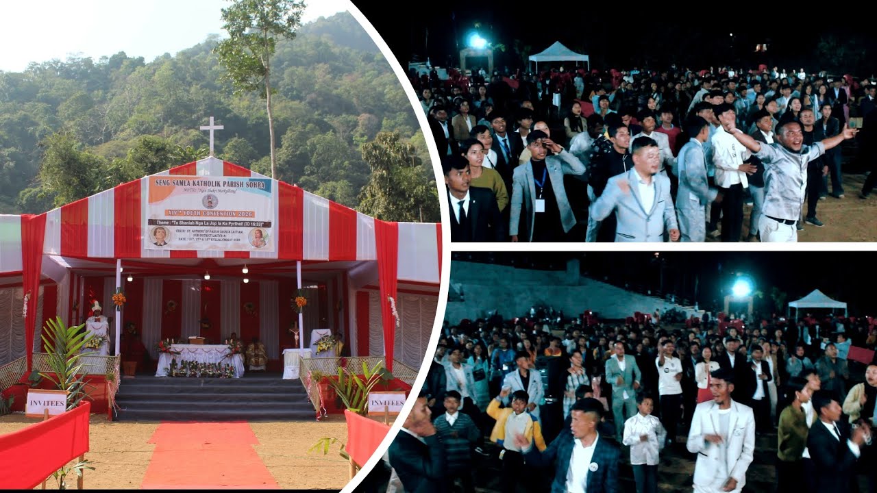 Da ka Rynsan ki Samla la pynwai noh ia ka Youth Convention XIV ha Laitïam, Parish Sohra 2025
