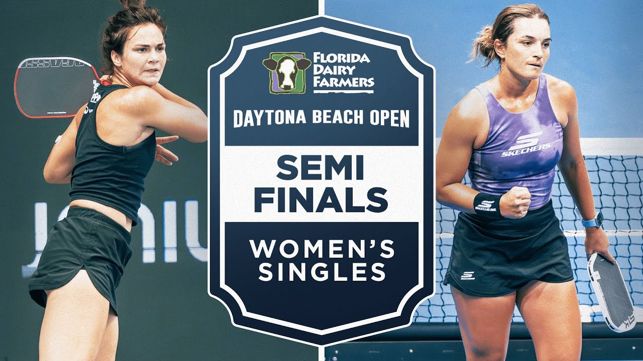 Parenteau vs Jansen at the Florida Dairy Farmers Daytona Beach Open