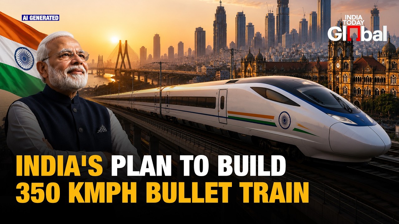 India's 350 kmph Bullet Train Is Here! Meet Project B35, The Fastest Indigenous High Speed Train