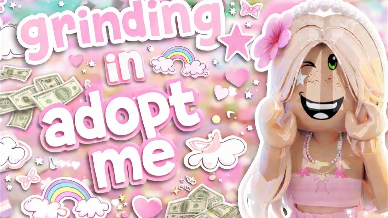 GRINDING in ADOPT ME to 14K BUCKS!! 🌸💕💵 𝜗𝜚˚⋆