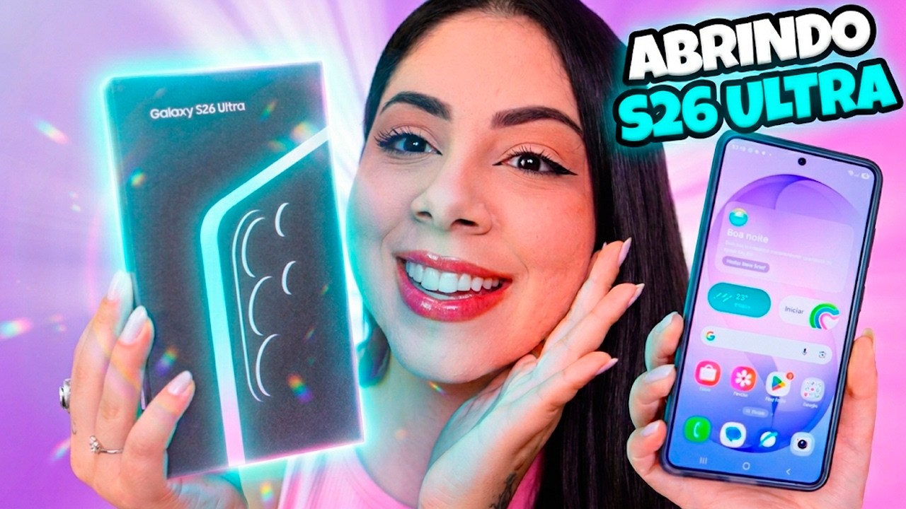 S26 Ultra UNBOXING: o Android mais poderoso de 2026? 🔥