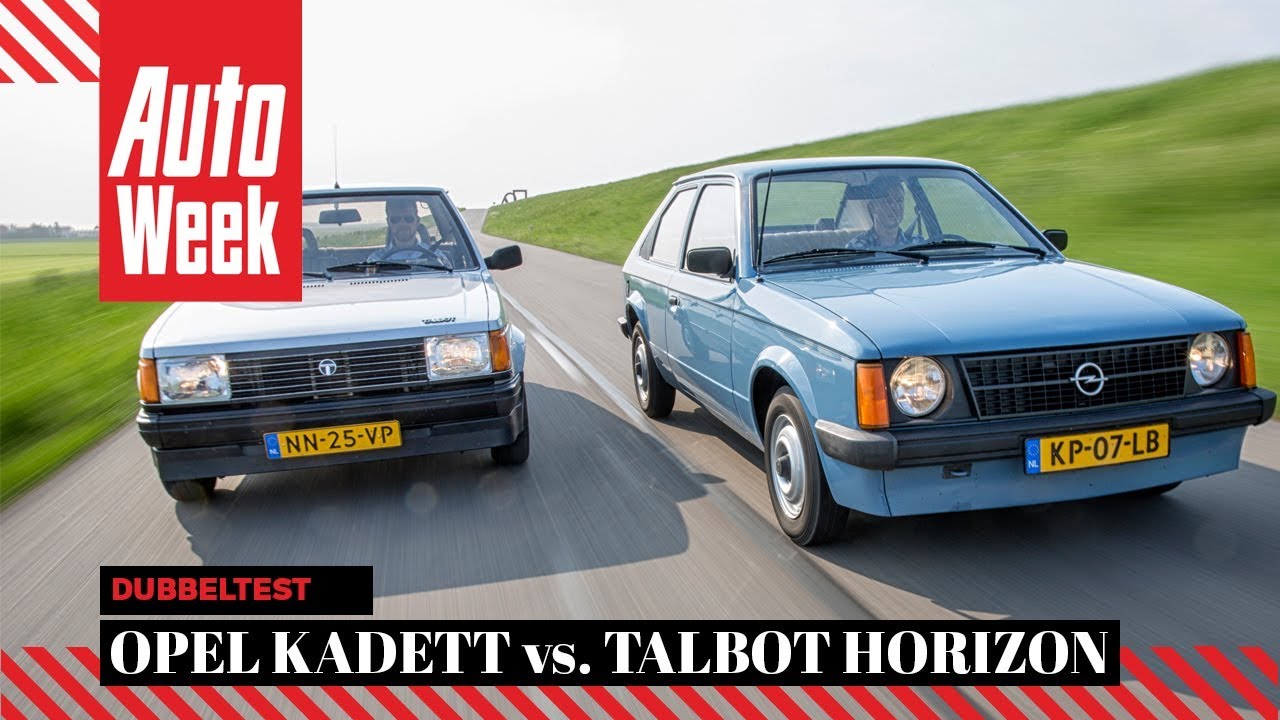 Talbot Horizon vs Opel Kadett - Classics Dubbeltest