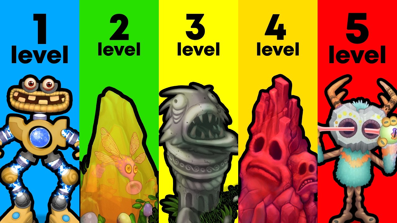 The 5 Levels of My Singing Monsters Theories