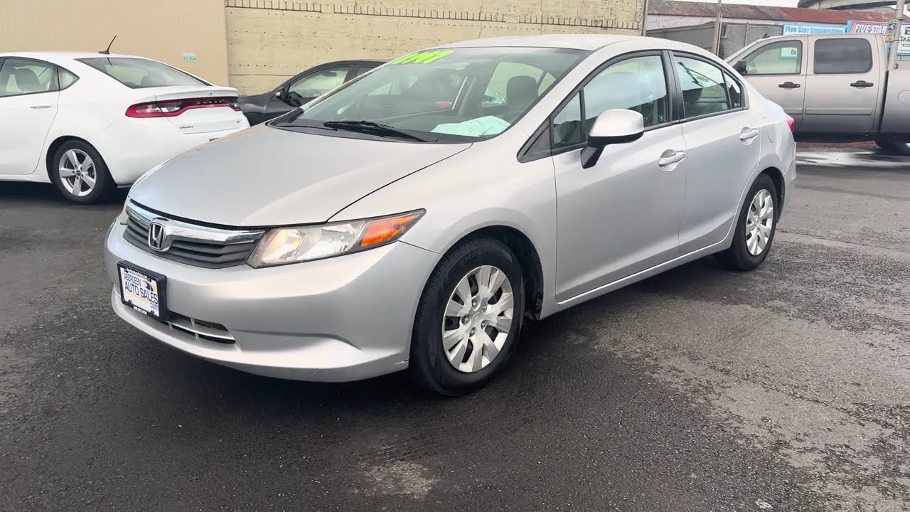 2012 Honda Civic LX @ AberdeenAutoSales.com in Aberdeen, Washington