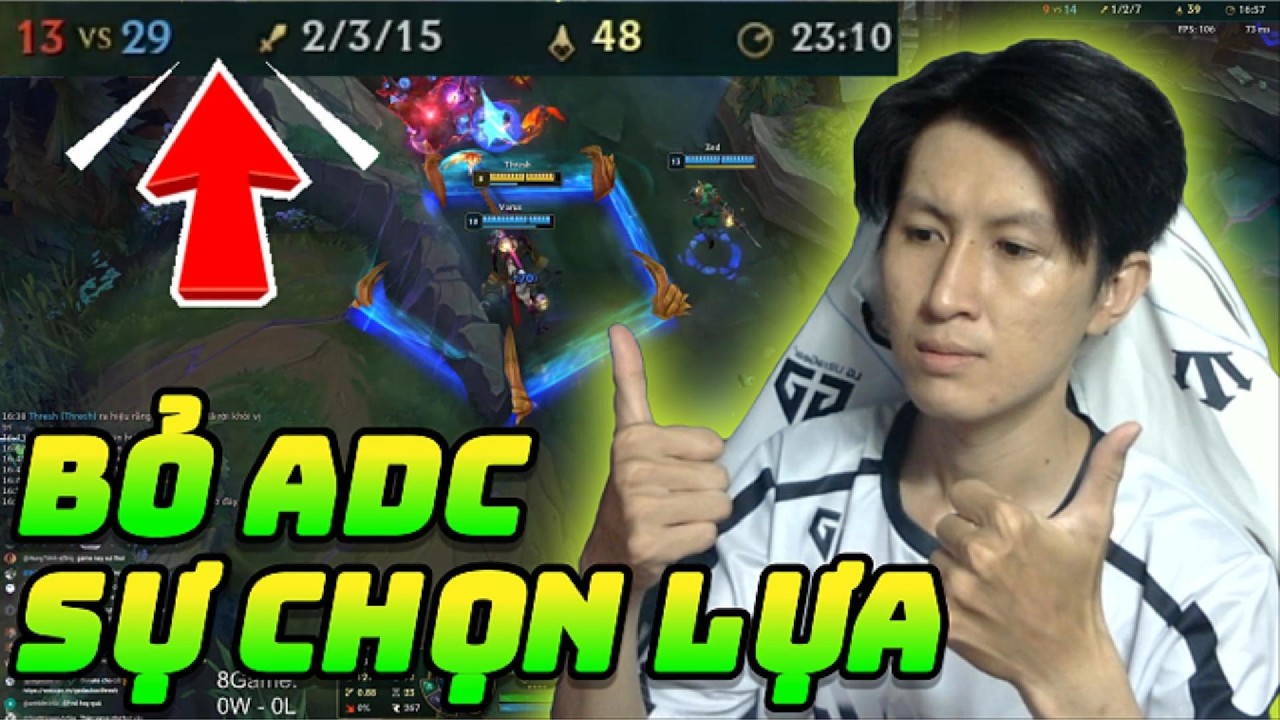 GÃ QUYẾT ĐỊNH BỎ BOT VÌ ADC QUÁ 