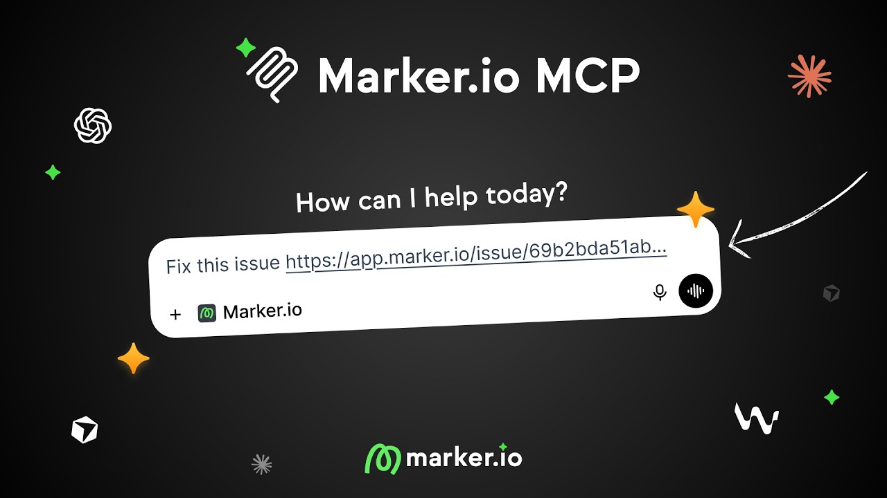 Автоматическое устранение проблем веб-сайта с помощью ИИ [Marker.io MCP]