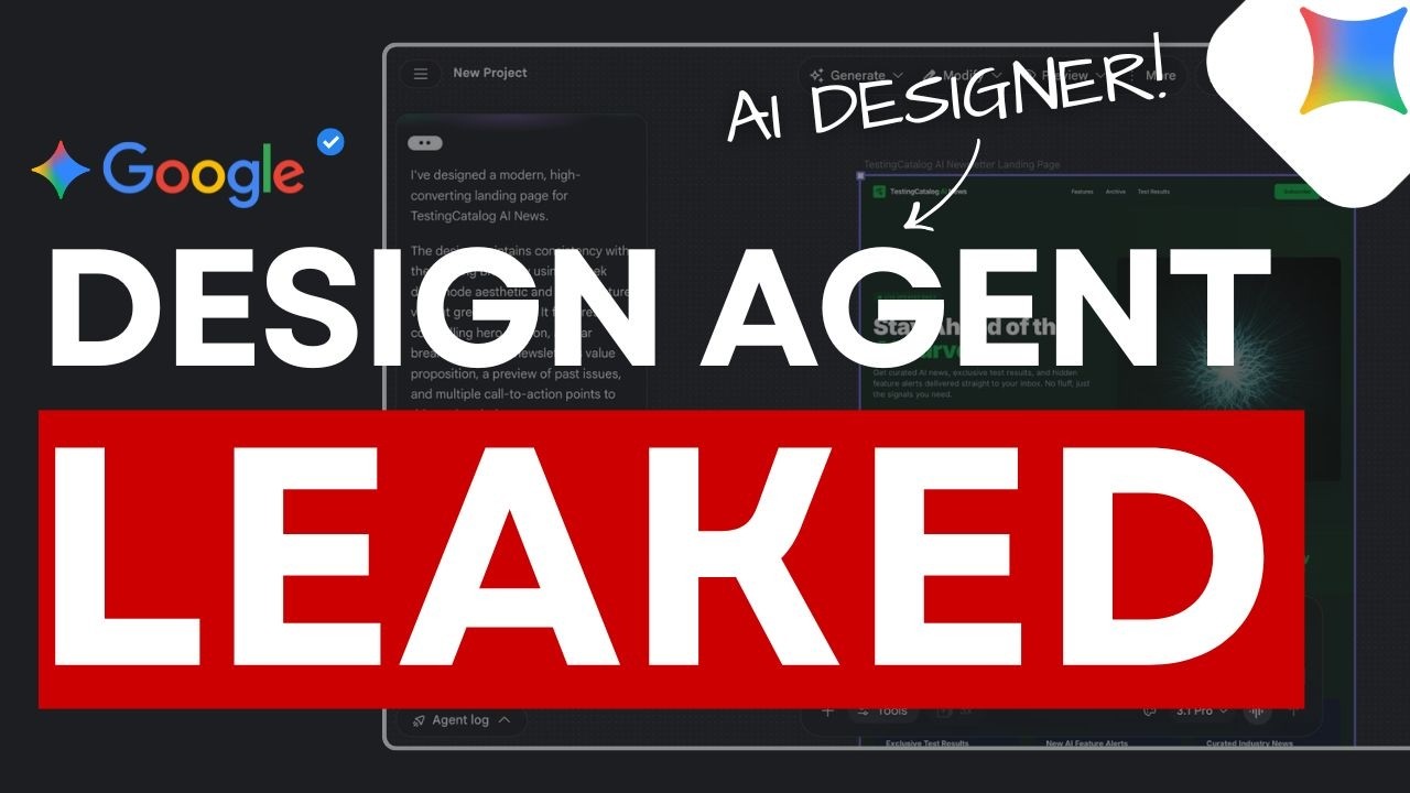 Утекшая в сеть информация о программе Google Gemini AI Design Agent — это нечто невероятное!