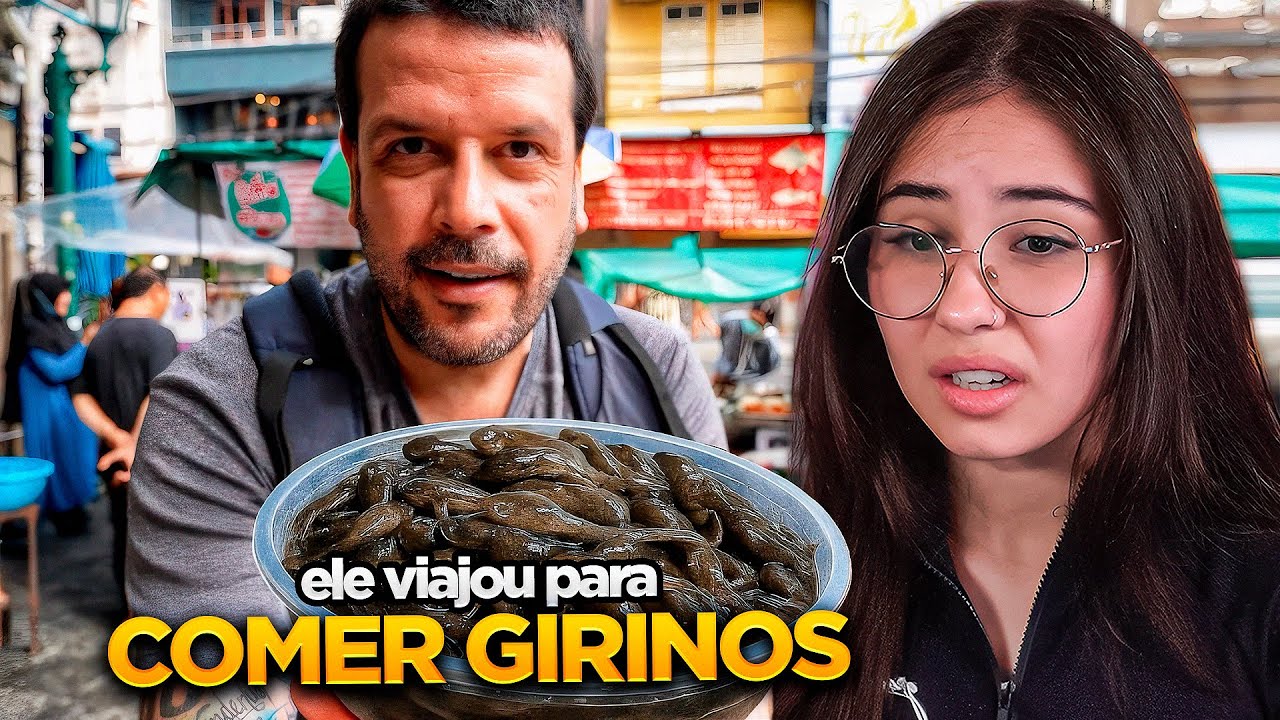 Provando COMIDAS EM BANGKOK que você nunca viu!! 😳 react Sou Mochileiro