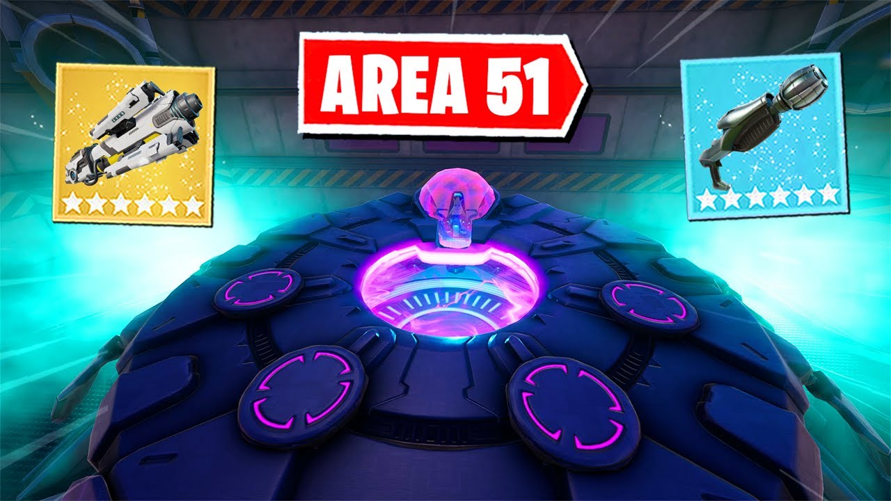 The *AREA 51* ONLY Challenge in Fortnite