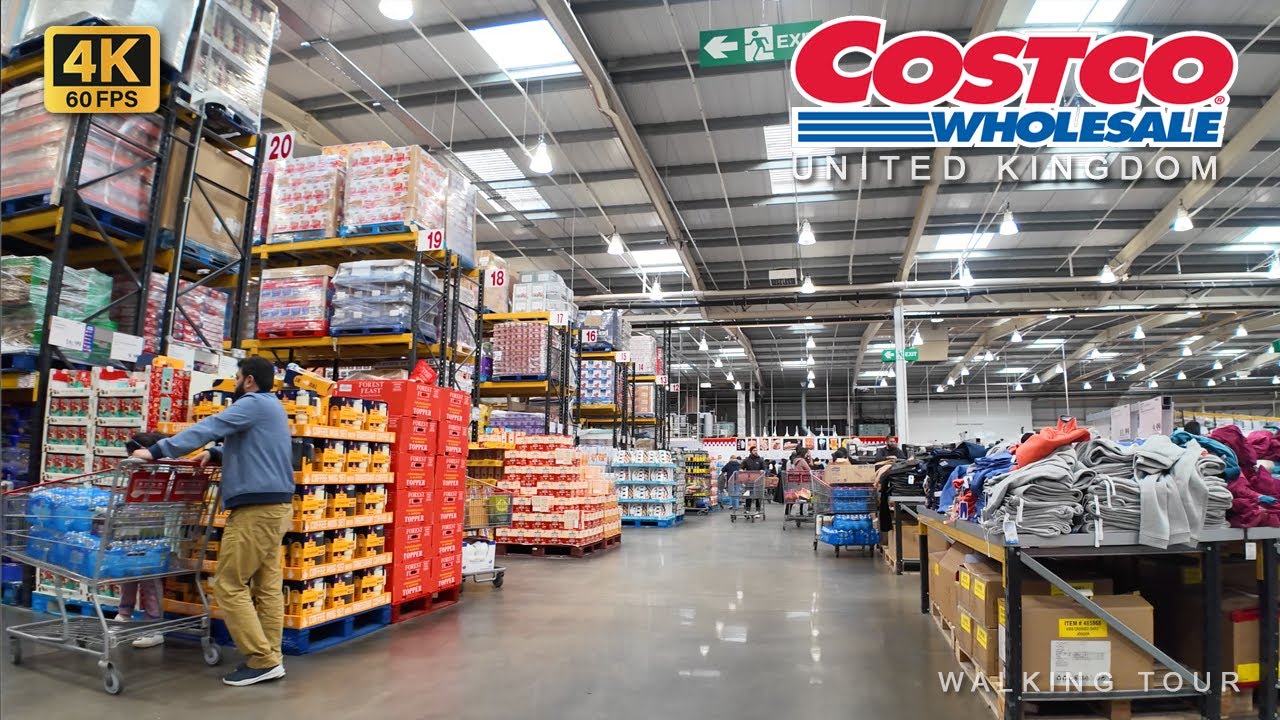 Costco UK 🇬🇧 Autumn Deals: Walking Tour 4K