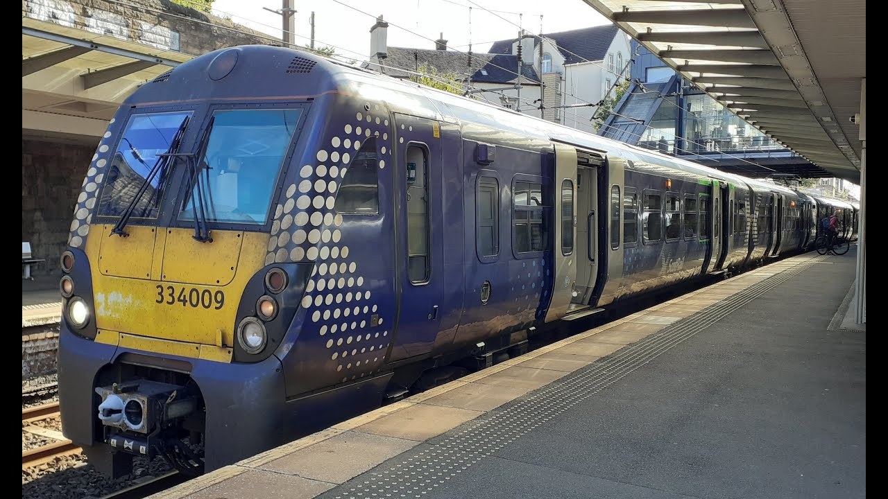 Onboard Scotrail Class 334 Alstom Juniper (334009) Hyndland - Glasgow Queen St