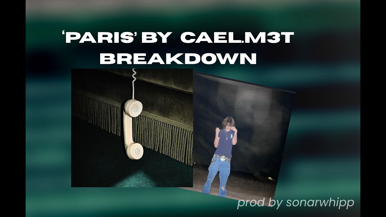 How I made beat  for PARIS by ME and CAEL.M3T + vocal chain | Fl Studio Breakdown