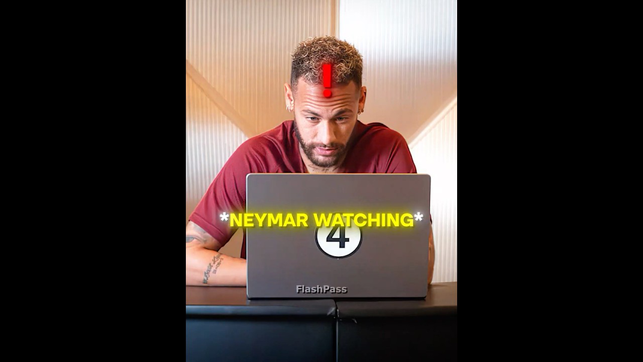 Неймар и Роналду реагируют на навыки друг друга😂