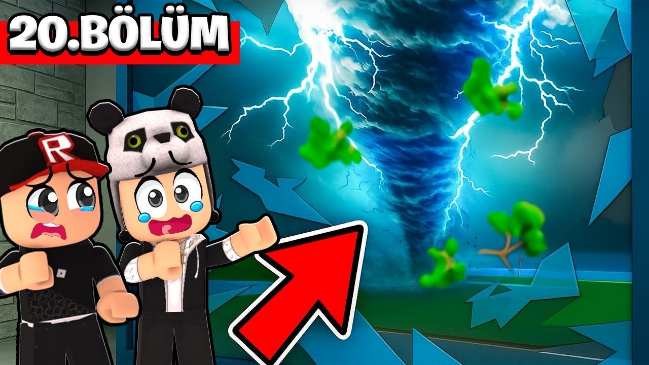 Yaramaz Kardeşler Şehirde Hortum...20. Bölüm - ROBLOX BROOKHAVEN (Hikaye)
