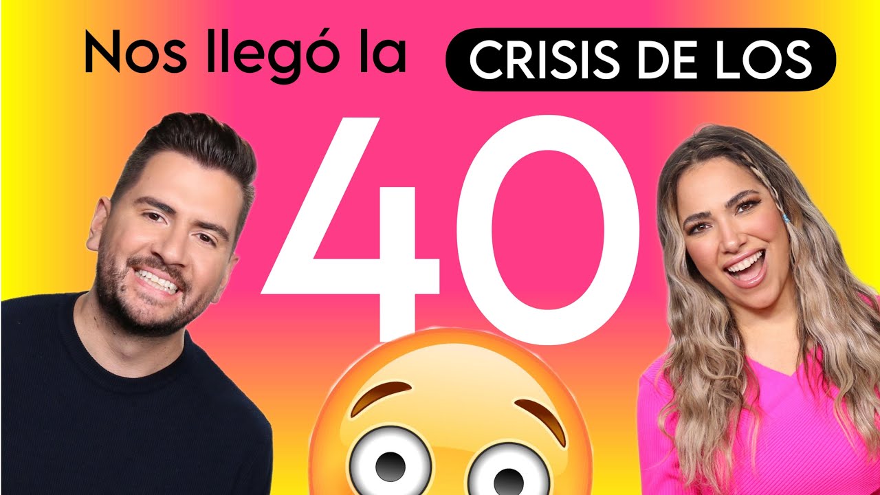 Nos llegó las crisis de los 40 😳 Asi la estamos viviendo.