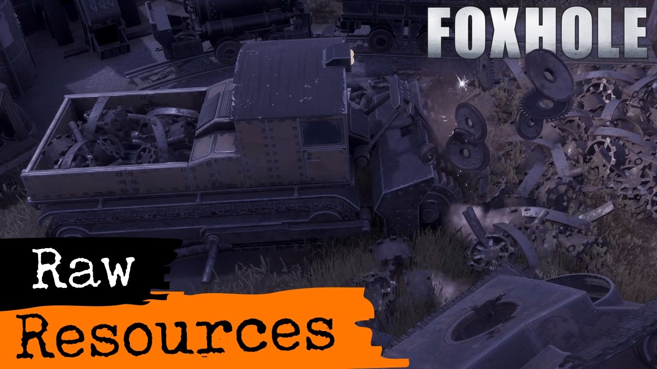 Путеводитель Foxhole по сырью