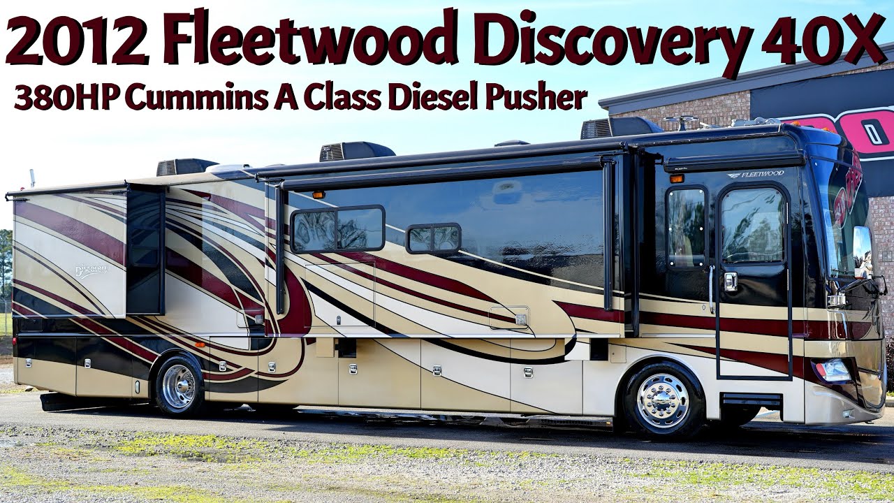 Автодом Fleetwood Discovery 40X A Class 380HP Cummins Diesel Pusher 2012 года выпуска от Porter’s...