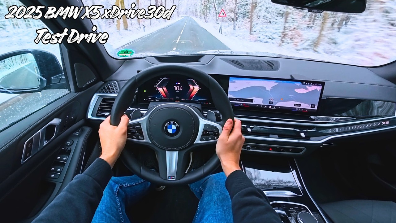 2025 BMW X5 xDrive30d - POV test drive