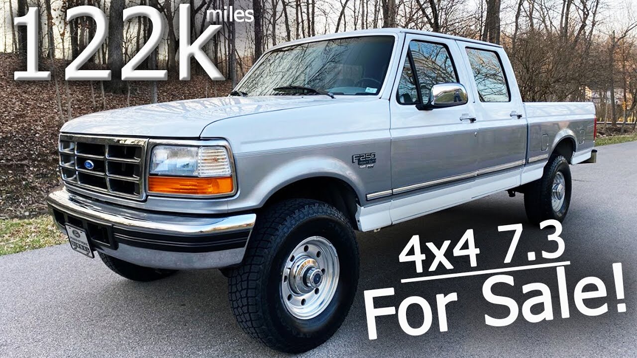 7.3 Powerstroke For Sale: 1997 Ford F-250 OBS Diesel with only 122k Miles