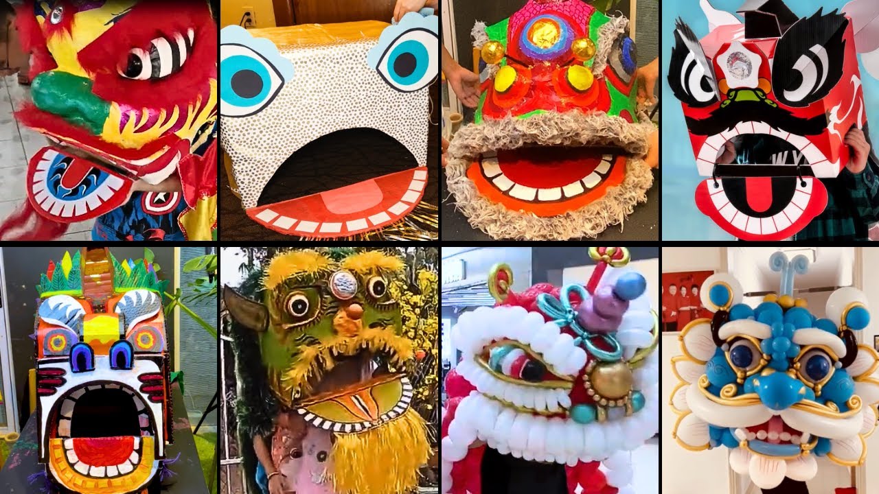 Barongsai Anak-Anak Kecil Semua Bisa Membuatnya di Rumah (11 Barongsai Terbaik Untuk Sikecil)