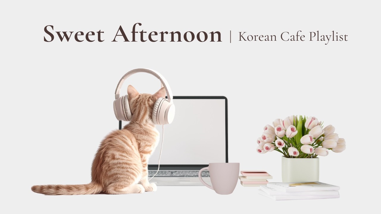 「午後のひと時にほどける」韓国カフェPlaylist１時間｜K-pop, R&B, Cafe music