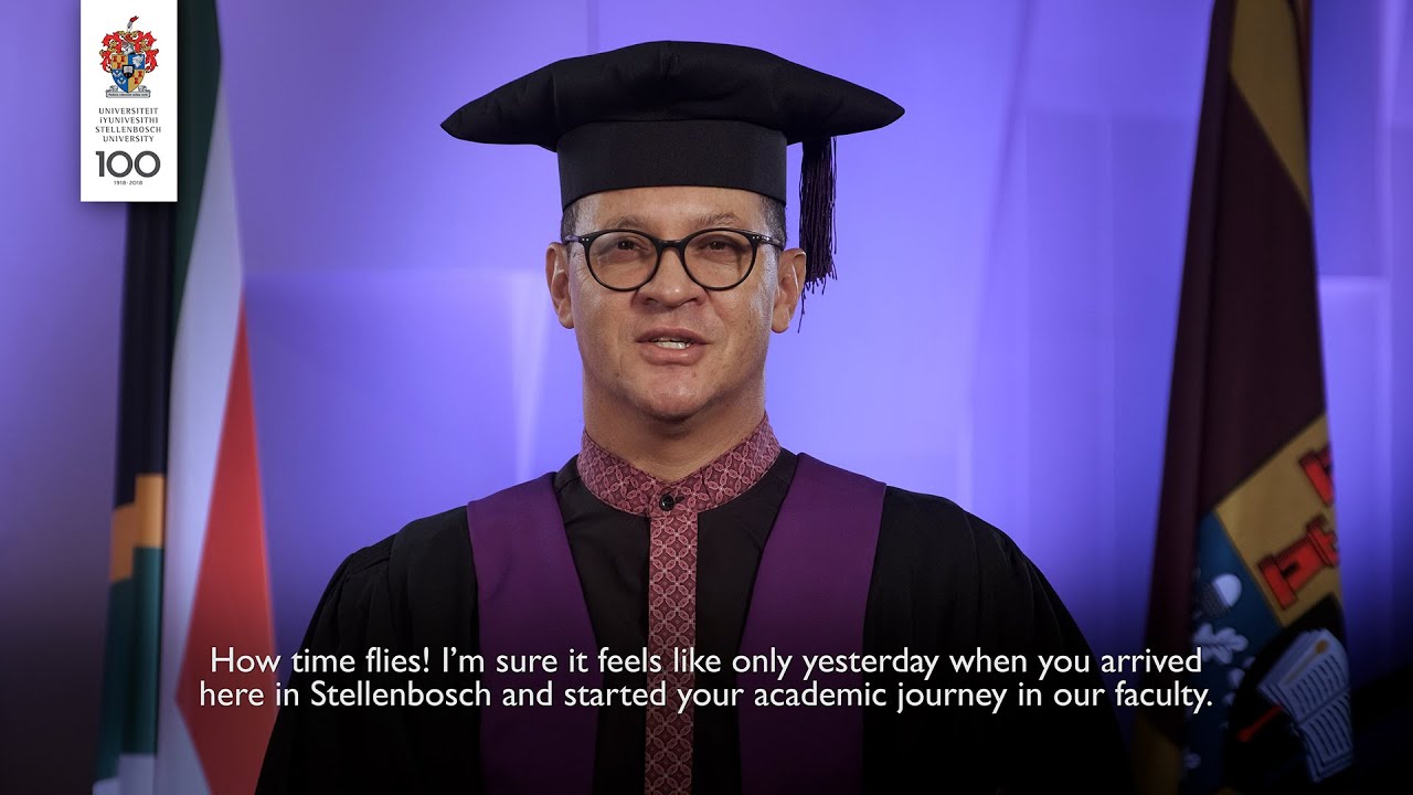 Faculty of Theology, Stellenbosch University, March2021 graduation ceremony