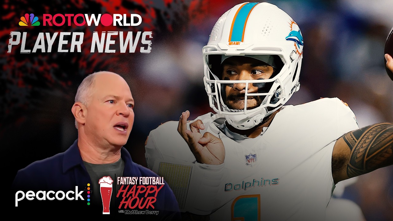 Evans, Tua among free agency surprises so far | Fantasy Football Happy Hour | NFL on NBC