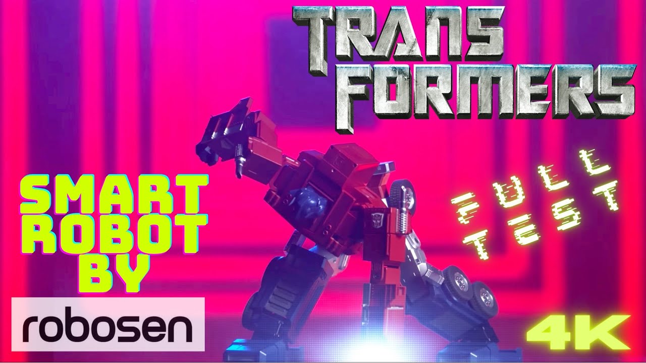 TRANSFORMER, OPTIMUS PRIME by ROBOSEN - FULL TEST - ITALIAN VERSION  - 4k