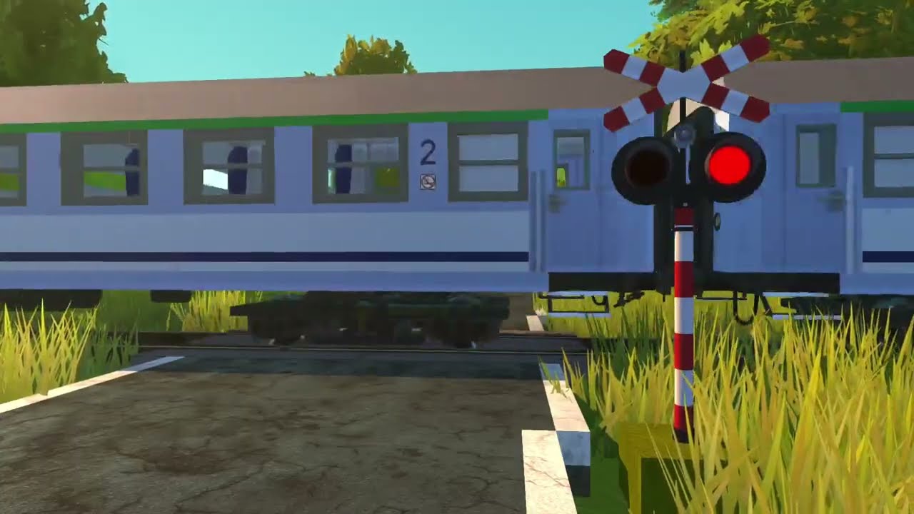 Przejazd kolejowy - Przylasek / Kęty Łupowskie (Scrap Mechanic)
