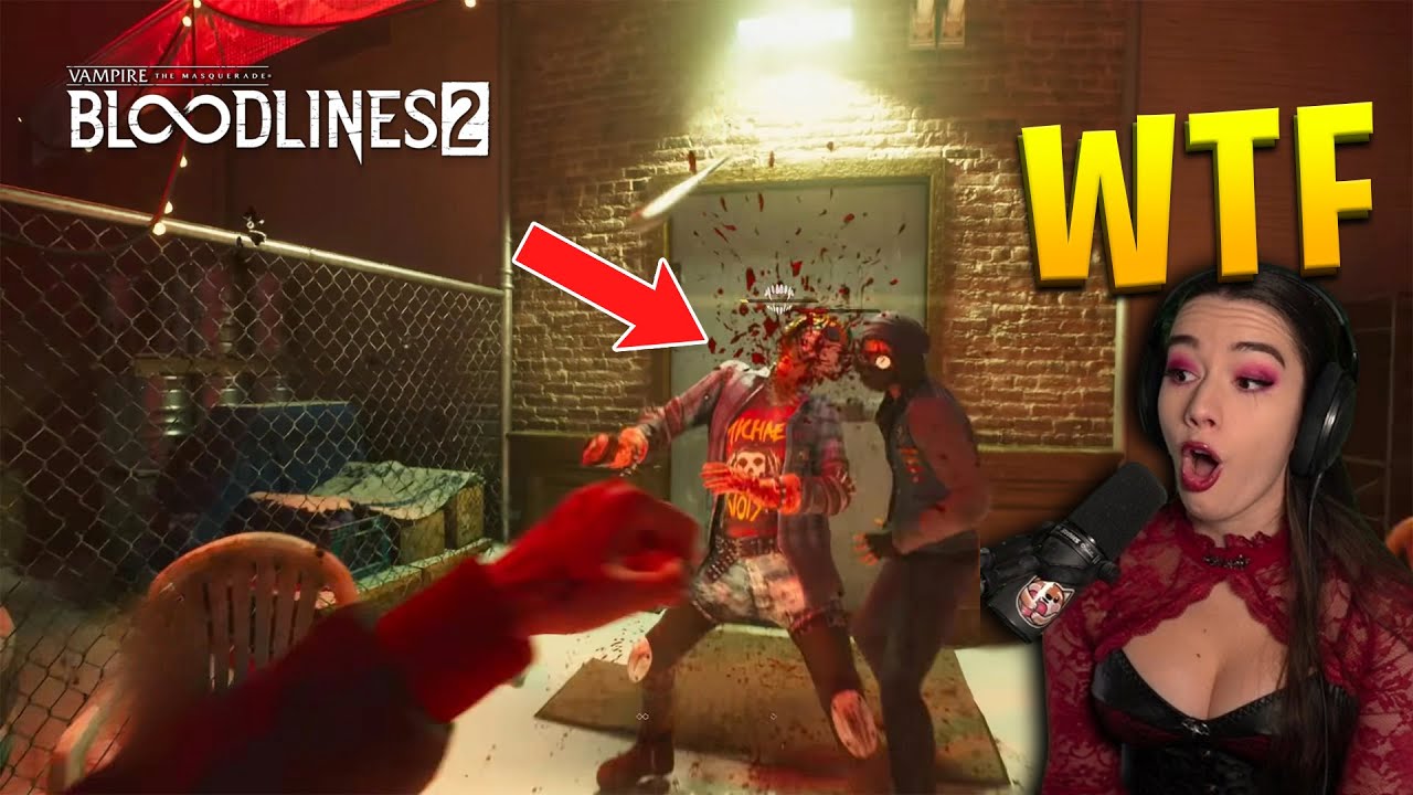 Vampire: The Masquerade - Bloodlines 2 - WTF & Best Highlights & Funny Moments #1