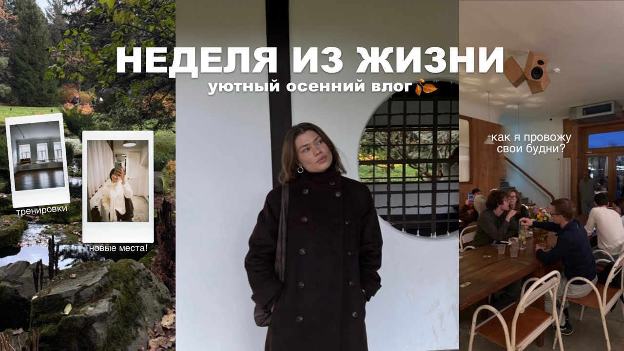 неделя из жизни | осень, покупки и йога