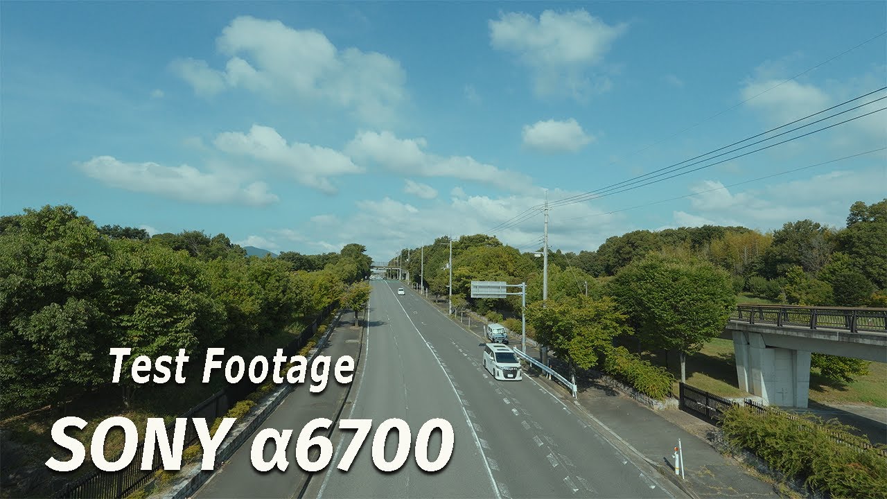 【Test Footage】SONY α6700 | SEL11F18 | DJI RS3 | 馬見丘陵公園 | Umamikyuryo Park | ジンバル撮影 | Gimbal