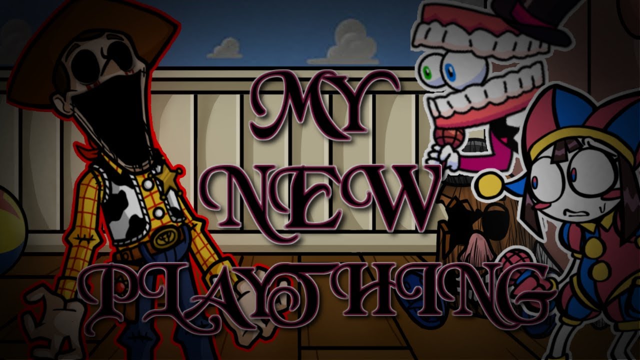 || The Amazing Toy World || FNF My New Plaything But Caine And Pomni Sing It