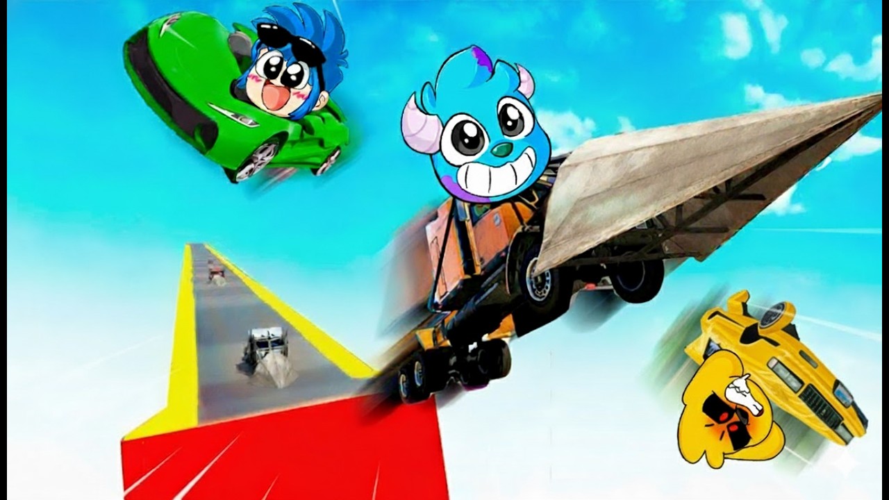 ¡IMPOSIBLE SOBREVIVIR al CARA CARA MÁS PELIGROSO de GTA 5! 🚗😱 LOS COMPAS