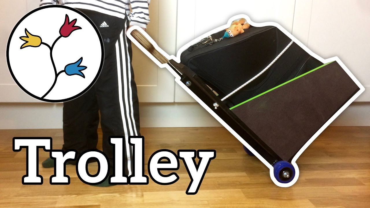 Make an instrument trolley for a horn (or another instrument) – DIY