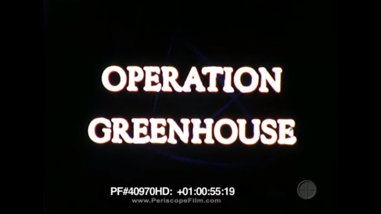 Operation Greenhouse - Enewetak Atoll, Atomic Energy Commission 40970 HD