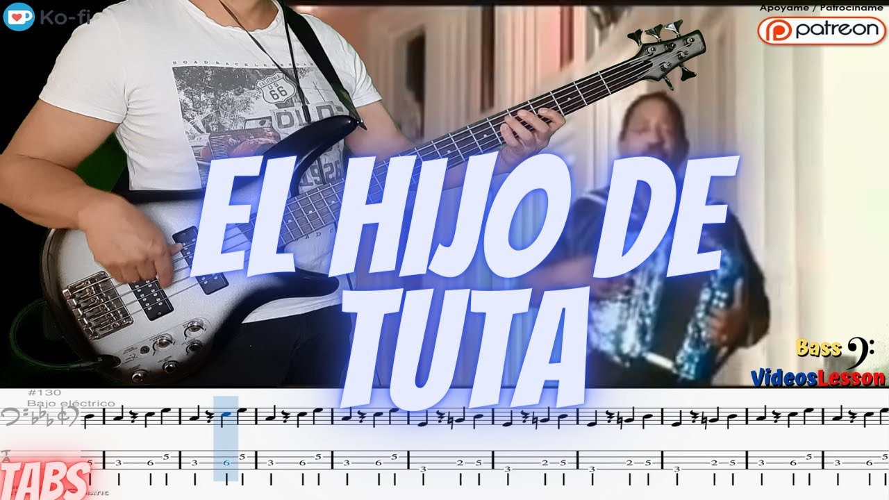 Lisandro Meza - El Hijo De Tuta Bass Cover (Pdf+GuitarPro+Backingtrack🎸)