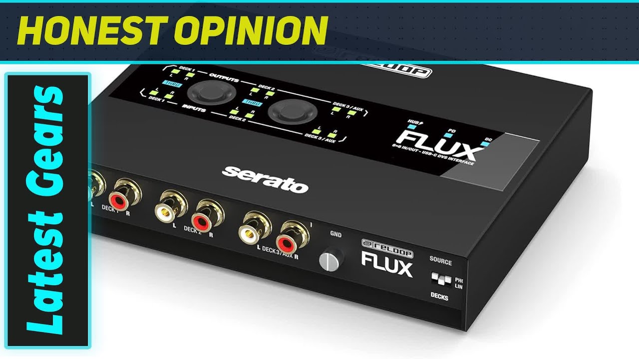 Reloop Flux: The Ultimate Road Ready Serato DVS Interface
