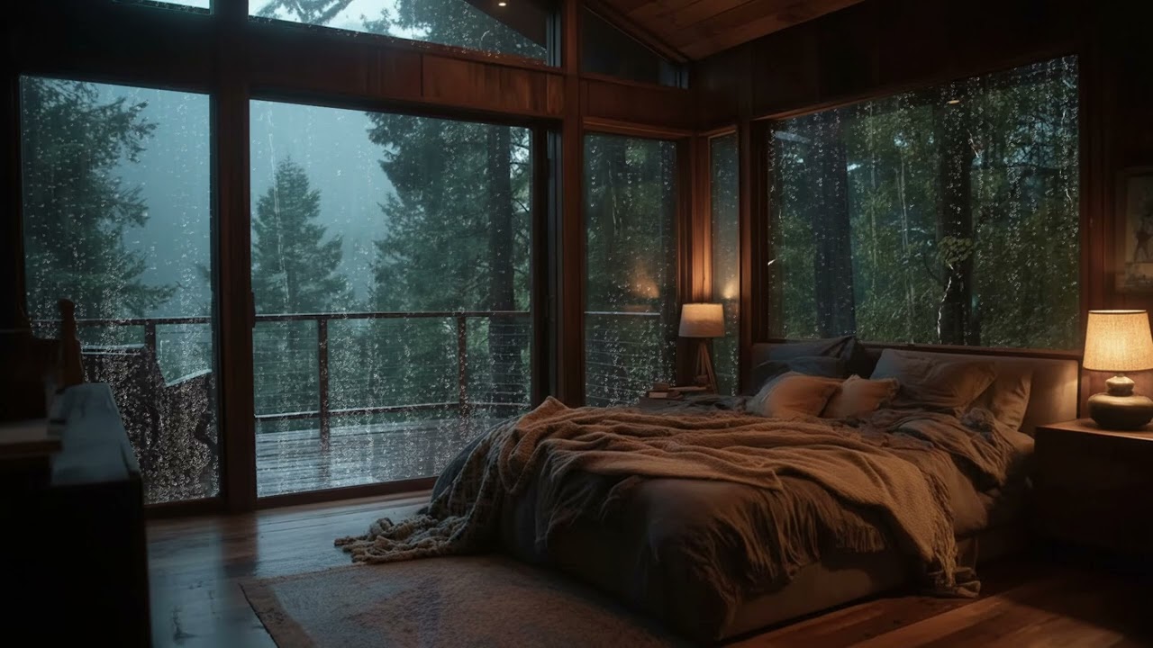 Calm Your Mind and Ease Anxiety with Soft Rain Sounds for Deep Sleep & Inner Peace