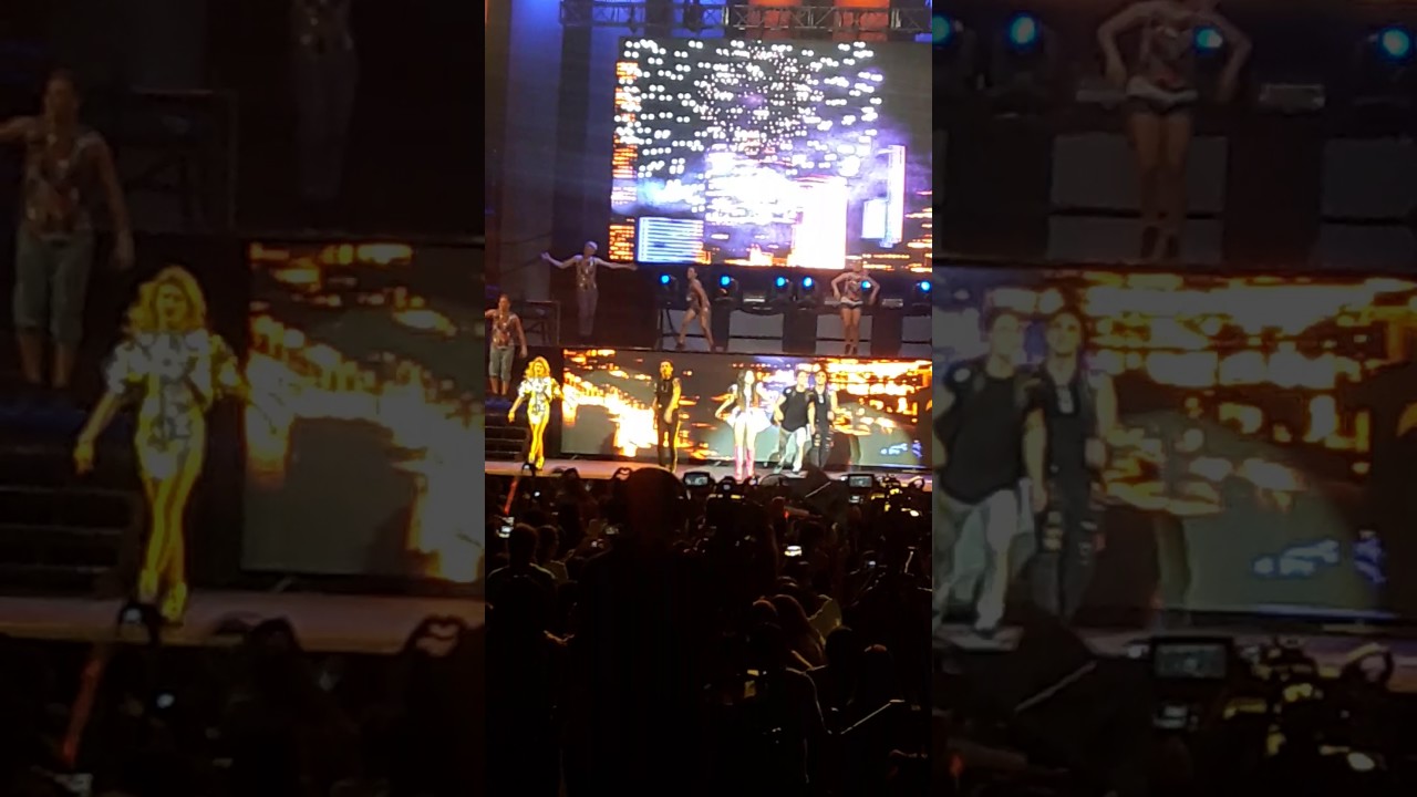 CONCIERTO SOY LUNA CALI 💛💙❤🎼🎵🎶🎤🌜😍