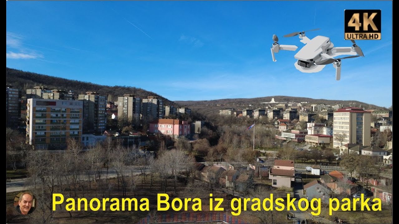 Panorama Bora iz parka u centru
