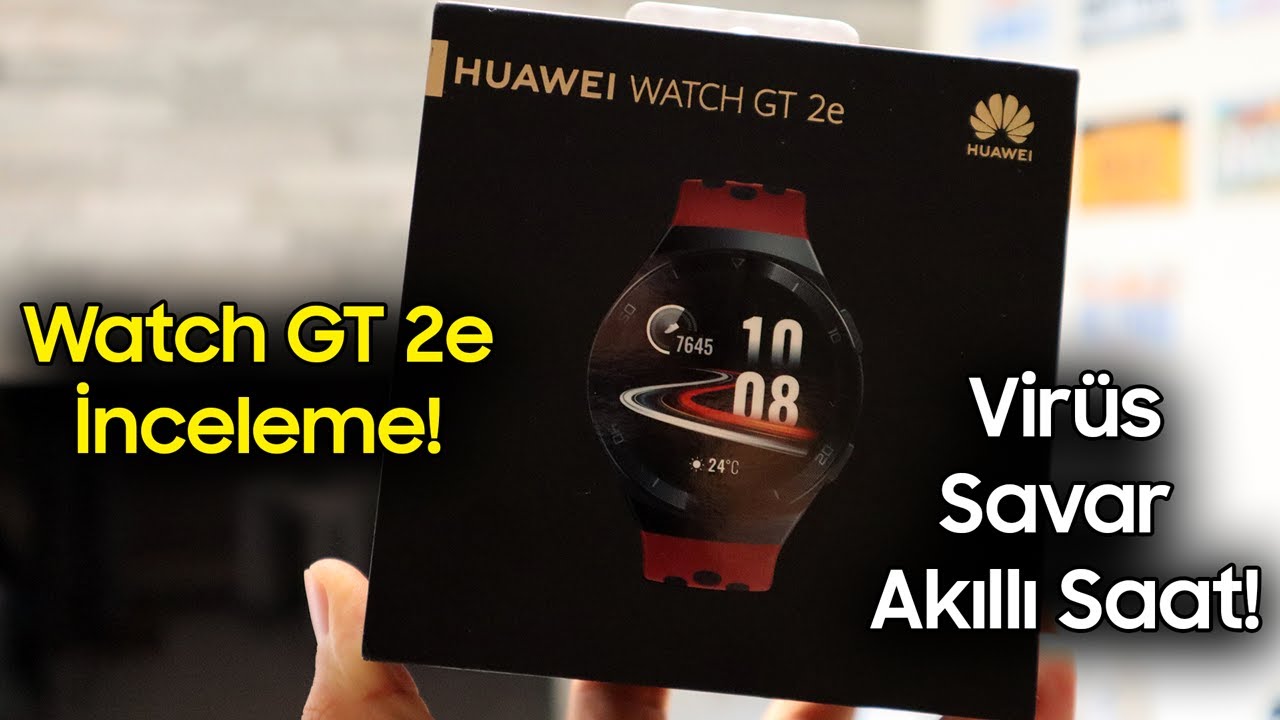 Kandaki Oksijeni Ölçen Saat! : Huawei Watch GT 2e inceleme