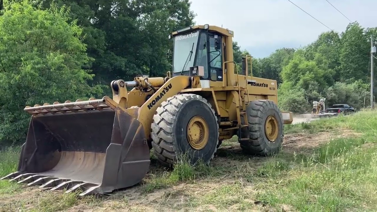 Komatsu WA 500 1 Wheel Loader  OFFSITE