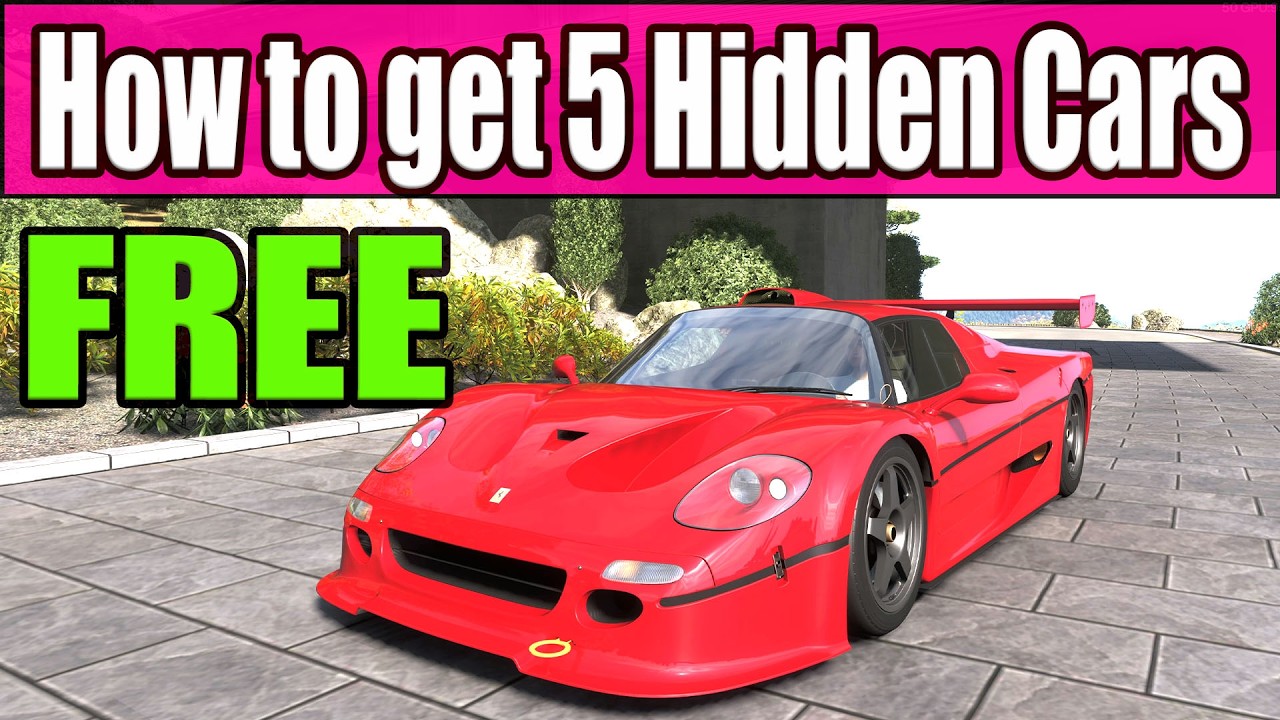 How to get Free 5 Hidden Cars with Car Mastery in Forza Horizon 6