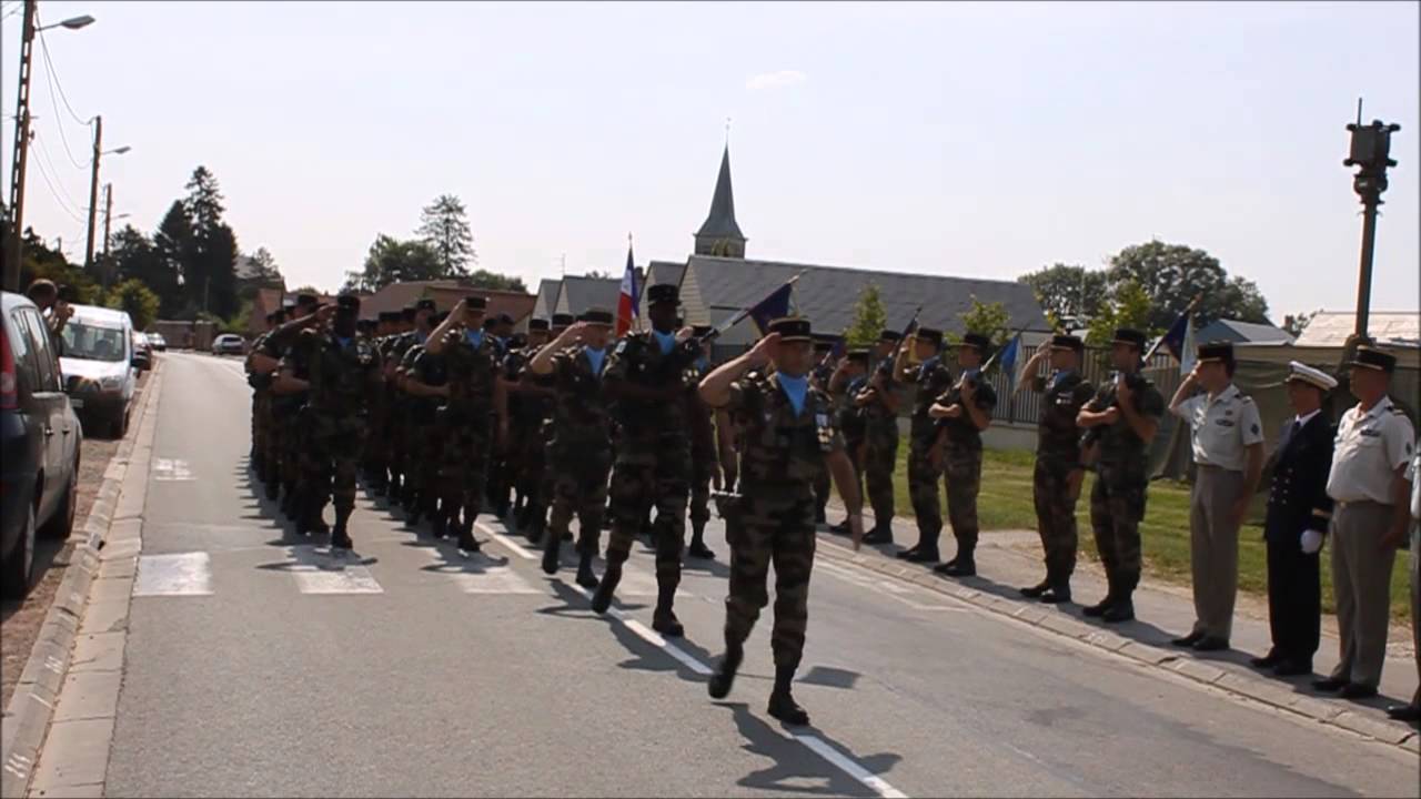 PARADE DE LA 6E COMPAGNIE DU 41E REGIMENT DE TRANSMISSIONS